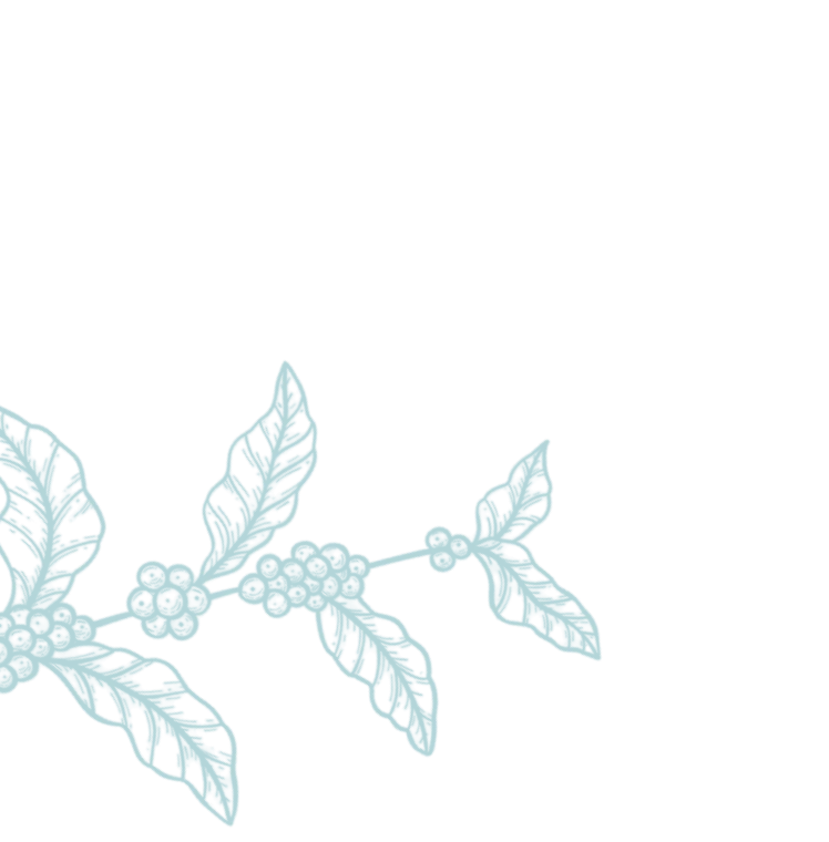 Decorative Blue Leaves